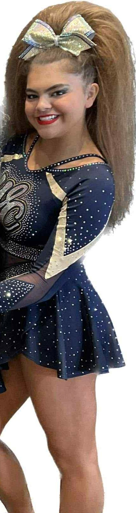 High-Tease Drawstring Cheer Ponytail