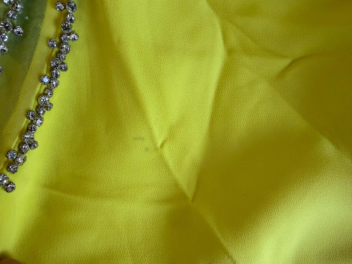 Jovanni Embellished Yellow Jumpsuit26318