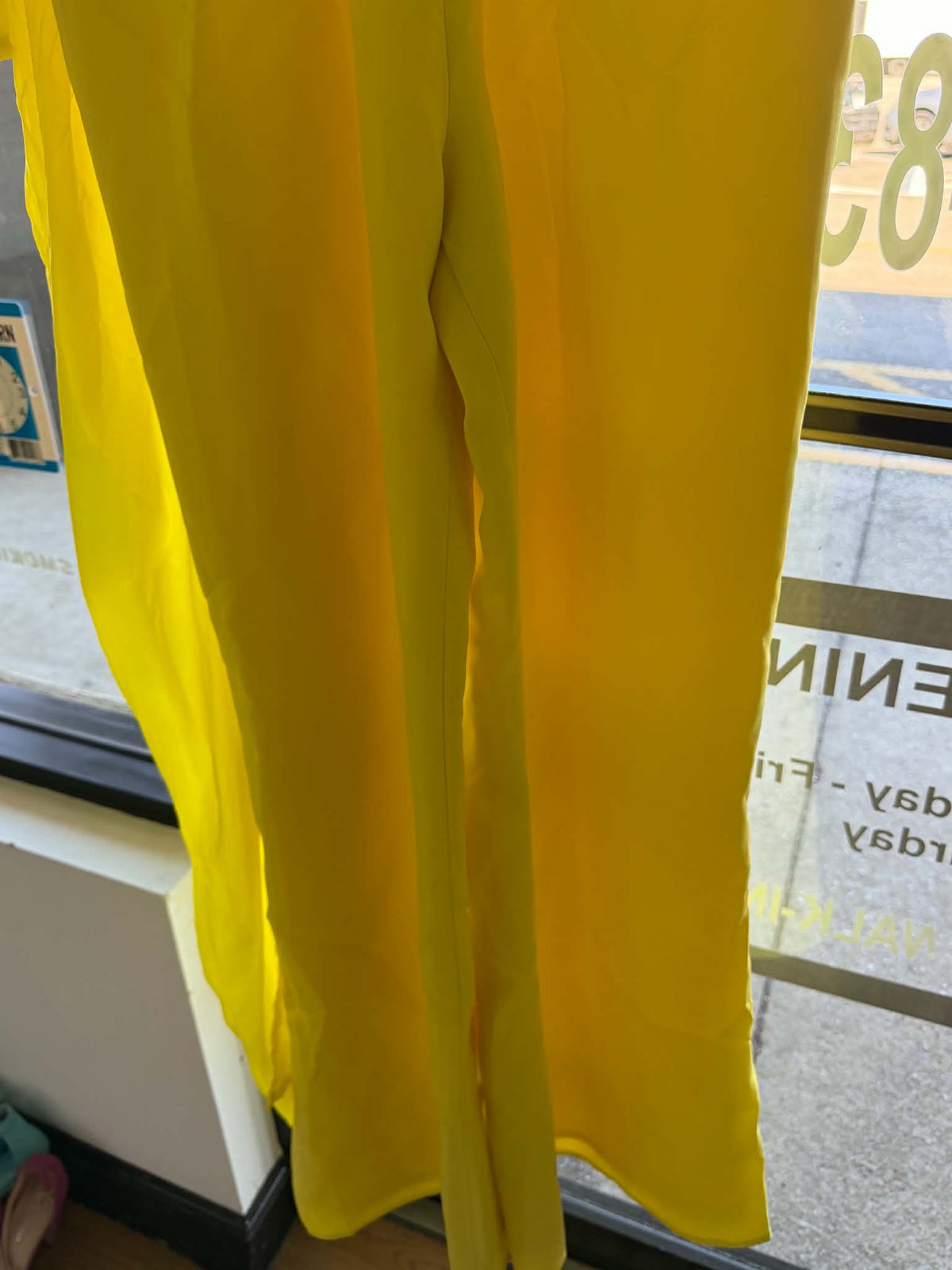 Jovanni Embellished Yellow Jumpsuit26318