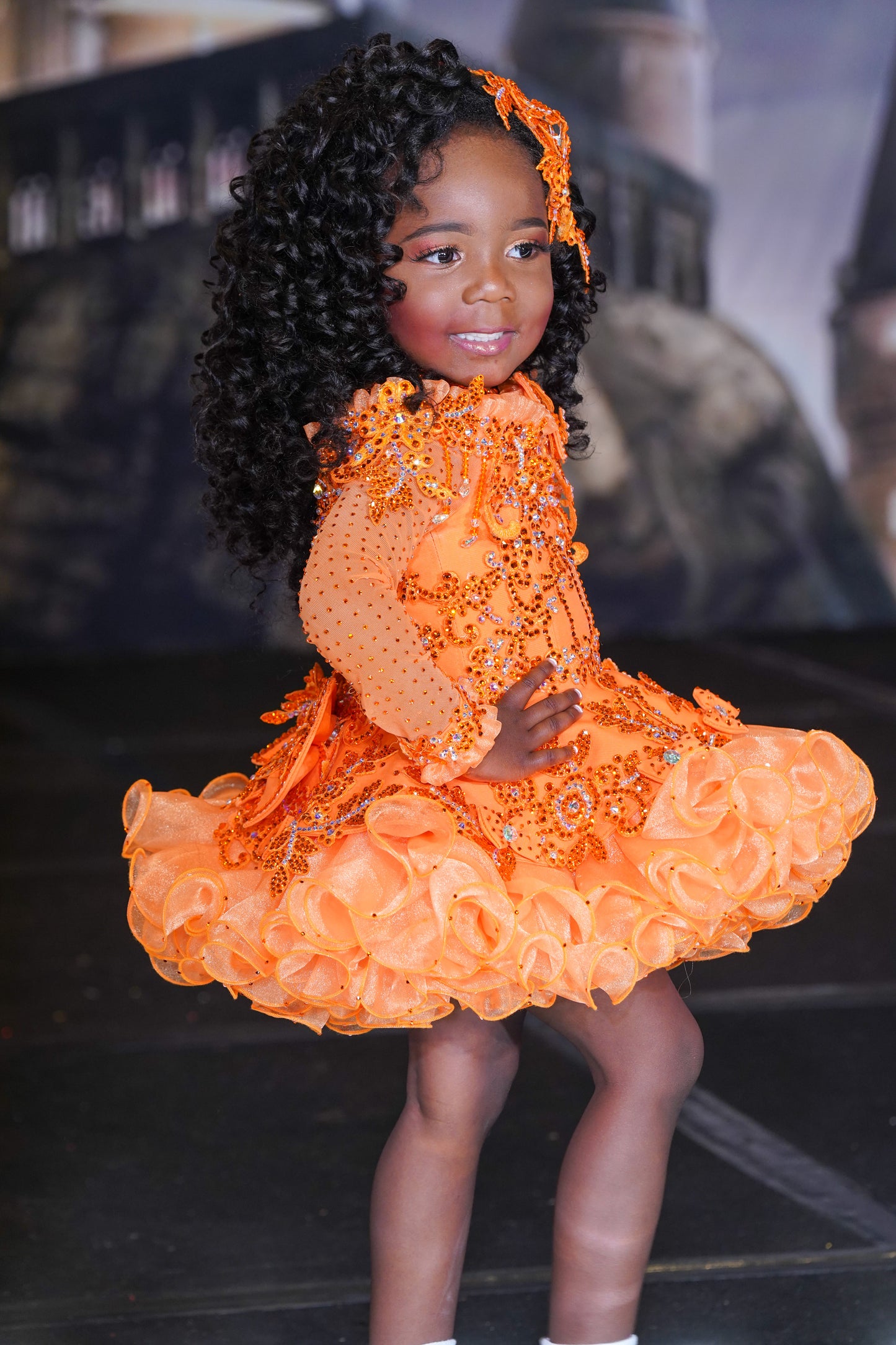 Popping Curls Hair Fall